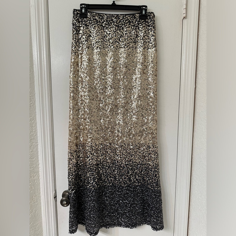 Venus Sequin Maxi Skirt - Size XS